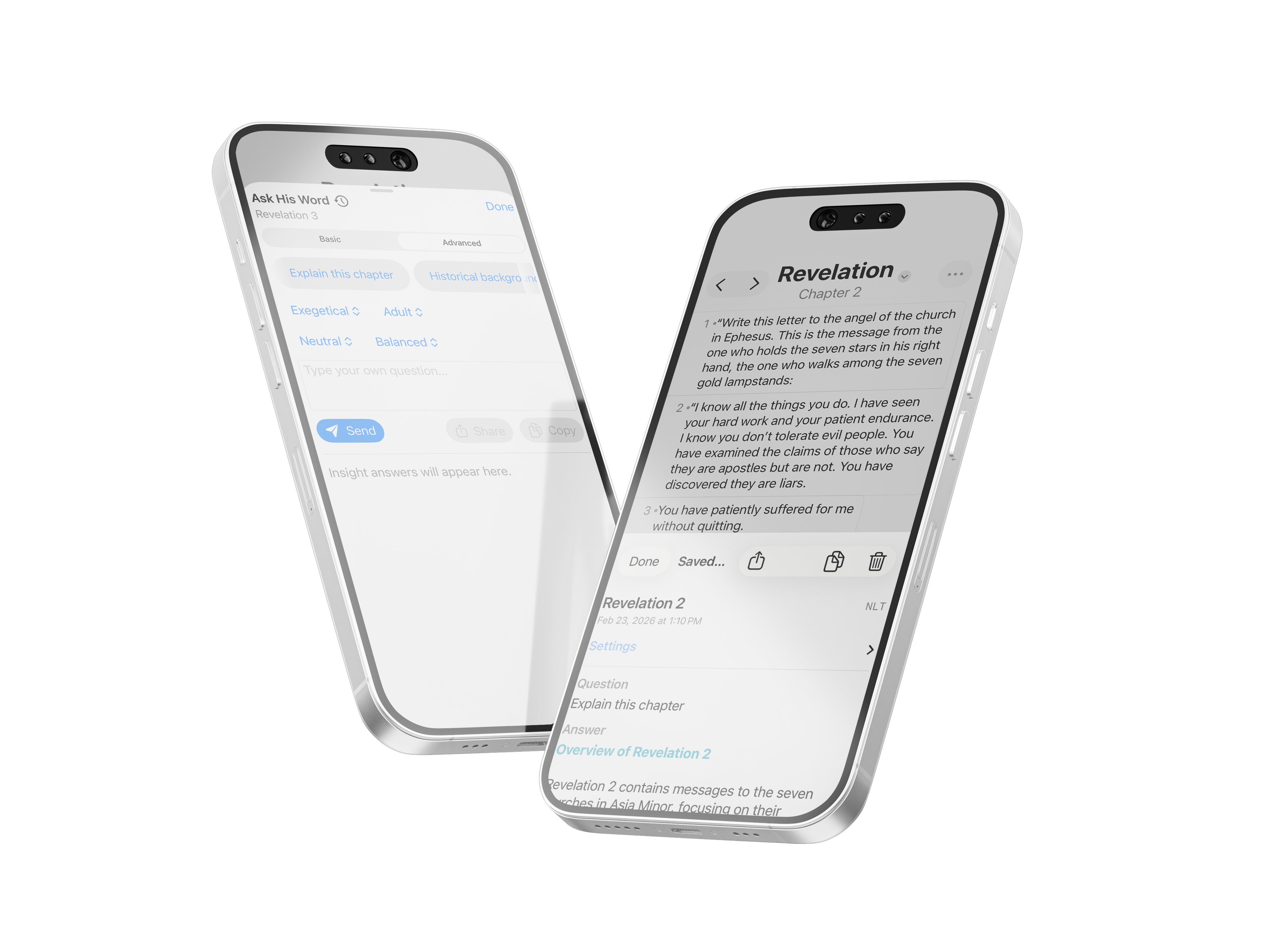 Ask The Word app screenshot